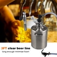 thumbnail image 2 of PERA 3/16" ball lock line assembly, picnic tap with 3ft beer line for home brewing, 2 of 6