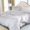 thumbnail image 5 of Superior Striped Reversible Down Alternative Comforter, Full/ Queen, White, 5 of 6