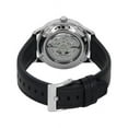 thumbnail image 4 of Seiko Presage Style60's GMT Calf Leather Strap Grey Dial Automatic SSK011J1 Men's Watch, 4 of 4