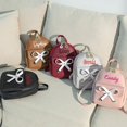 thumbnail image 2 of Mochila pequeña bordada con nombre personalizado para mujer, bolsa de regalo de vacaciones, compras, viajes, Bowknot Fivean unisex, 2 of 2