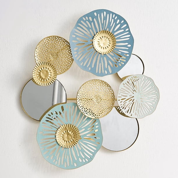 Escultura de pared Sunnimix Arte de metal Escultura de pared Color Multicolor 44x5x37.5cm