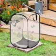thumbnail image 5 of Hweilai 1 Large White Butterfly Garden Portable Butterfly Breeding Cage Collapsible Butterfly Habitat Collapsible Insect Net Insect Plant Cage, 5 of 5
