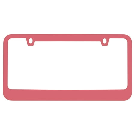 Pilot License Plate Frames - Pilot Automotive Iridescent License Plate Frame, Pink