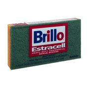 Brillo Estracell Heavy Duty Scrubber Sponge For All Purpose 6.125 in. L 1 pc