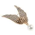 thumbnail image 6 of Angel Wing Crystal Rhinestone Brooch Pin For Elegant Women Blouse Pin Charms, 6 of 8