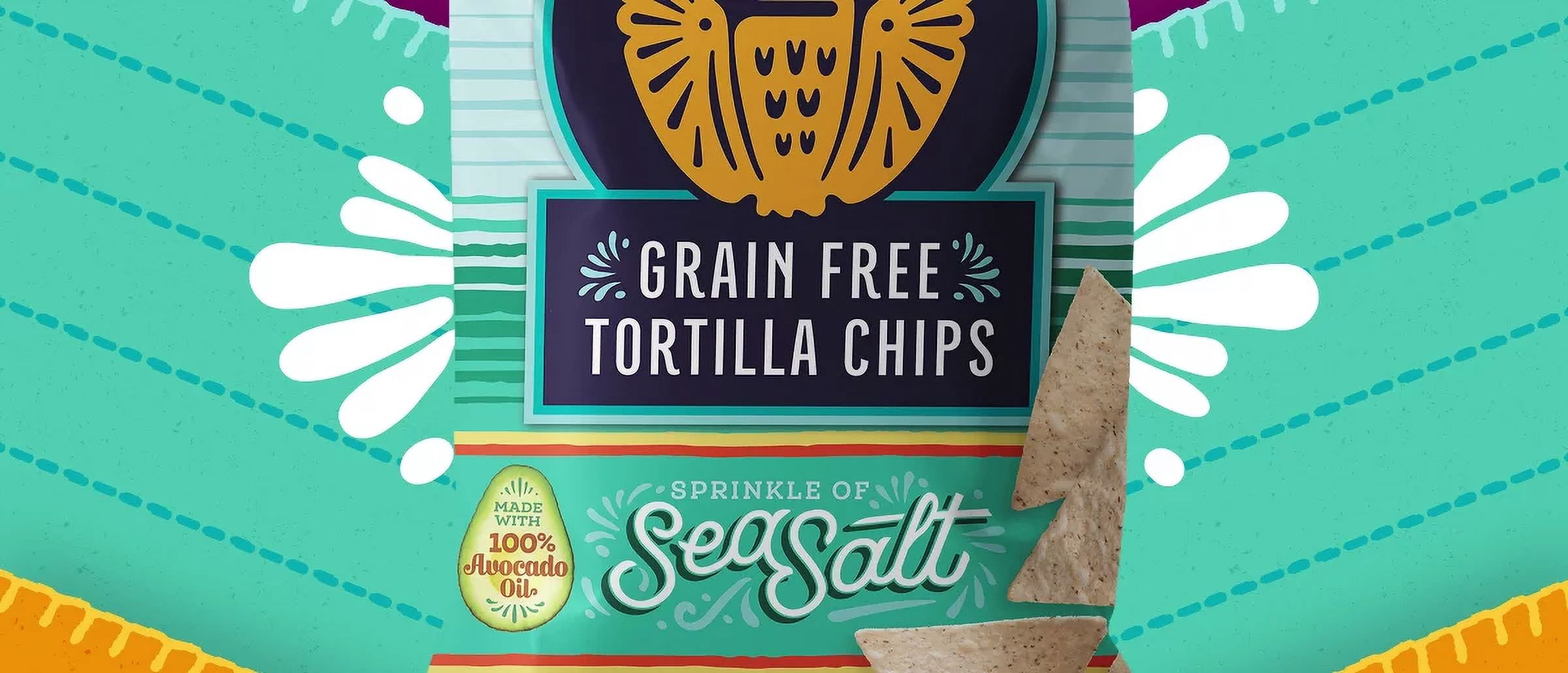 Siete Sea Salt Tortilla Chips 5oz (Pack of 4)