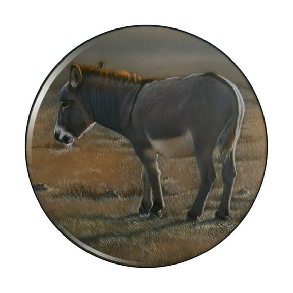 Burro Small Donkey Kitchen Refrigerator Locker Button Magnet