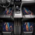 thumbnail image 6 of Sikiie Yellow Fish Seahorse Car Foot Mat Set of 4 Pieces Basics Universal Fit Rubber Carpet Floor Mats For Car SUV Van & Truck, 26.8"L x 17.3"W (Front), 13"L x 17.3"W(Rear), 6 of 6