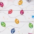 thumbnail image 2 of Set of 10 Pearl Multi-Colored Easter Egg Spring Holiday Lights - White Wire, 2 of 4