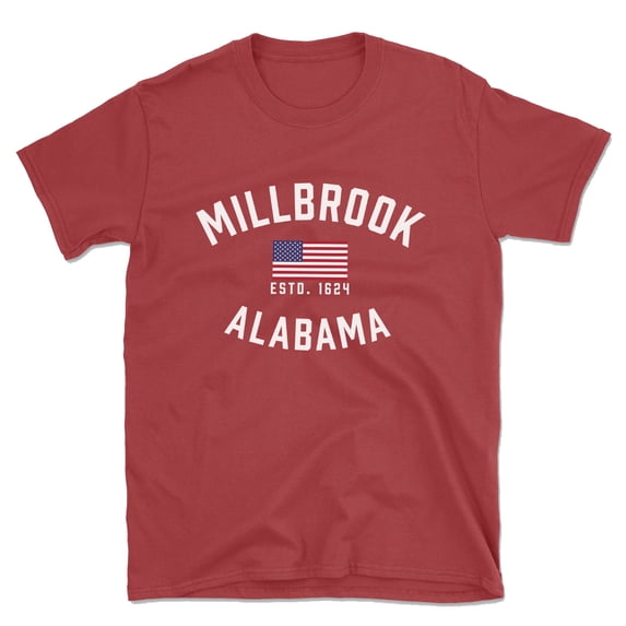 Millbrook Alabama Patriot Men's Cotton T-Shirt