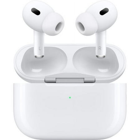 Apple, AirPods Pro, Wireless Earbuds with MagSafe Case (USB-C), (2nd Generation), White, 1