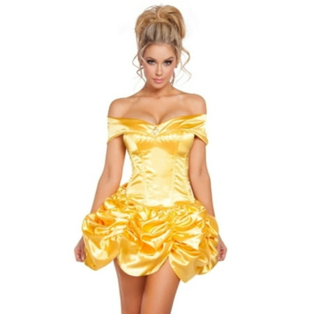 Foxy Fairytale Cutie Costume Roma Costume 4612 Yellow