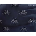 thumbnail image 4 of oneOone Georgette Viscose Fabric Bicycle Transport Print Fabric by Yard 42 Inch Wide, 4 of 4