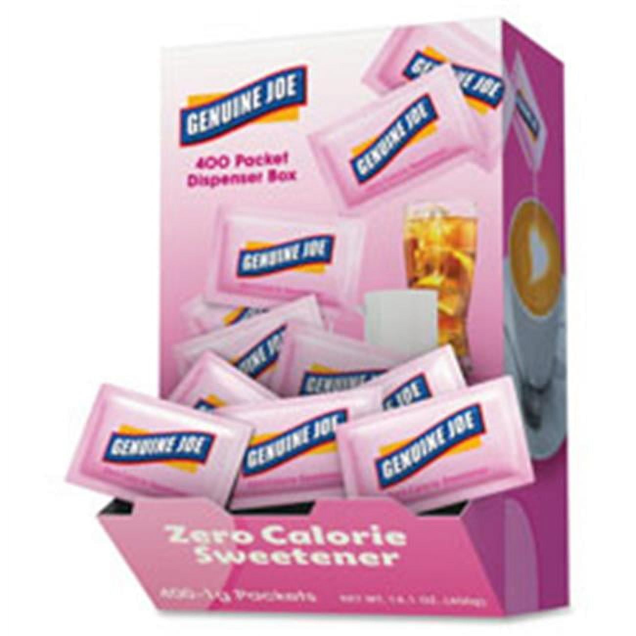 Genuine Joe, GJO70469, Saccharine Zero Calorie Sweetener Packets