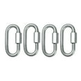 thumbnail image 1 of UPGRATOR 4PCS S-Shape Shackle Stainless Steel Quick Link for Chains Connections, 1 of 8
