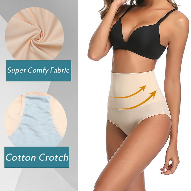 Joyshaper High Waist Tummy Control Knickers - Seamless Body Shaper Briefs  for Women | Light Support Shapewear Thong Slimming Underwear