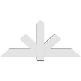 thumbnail image 4 of 60"W x 27 1/2"H x 6"D x 6"F, 11/12 Pitch, Kennewick Architectural Grade PVC Gable Bracket, 4 of 8