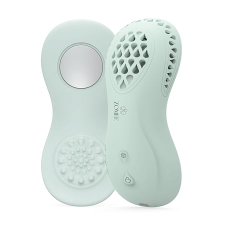 Zomee Cooling Lactation Massager – 2-in-1 Breastfeeding Support with Cooling & Gentle Vibration, Portable Rechargeable Breast Massager for Engorgement and Clogged Duct Comfort, BPA-Free