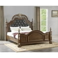 thumbnail image 2 of Glory Furniture G07100A-KB Cherry Finished Wood King Bed, 2 of 8