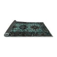 thumbnail image 2 of Ahgly Company Indoor Square Persian Light Blue Traditional Area Rugs, 4' Square, 2 of 4