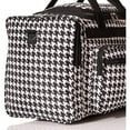 thumbnail image 6 of World Traveler 19-inch Carry-On Shoulder Duffel Bag - Black Trim Houndstooth, 6 of 7