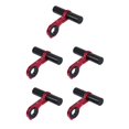 thumbnail image 1 of bedienty Mountain Bicycle Handlebar Extender Universal Handle Bar Speed Meter Holder Extension Bracket Adapter Outdoor Frame Red Carbon Fiber 5Set, 1 of 6