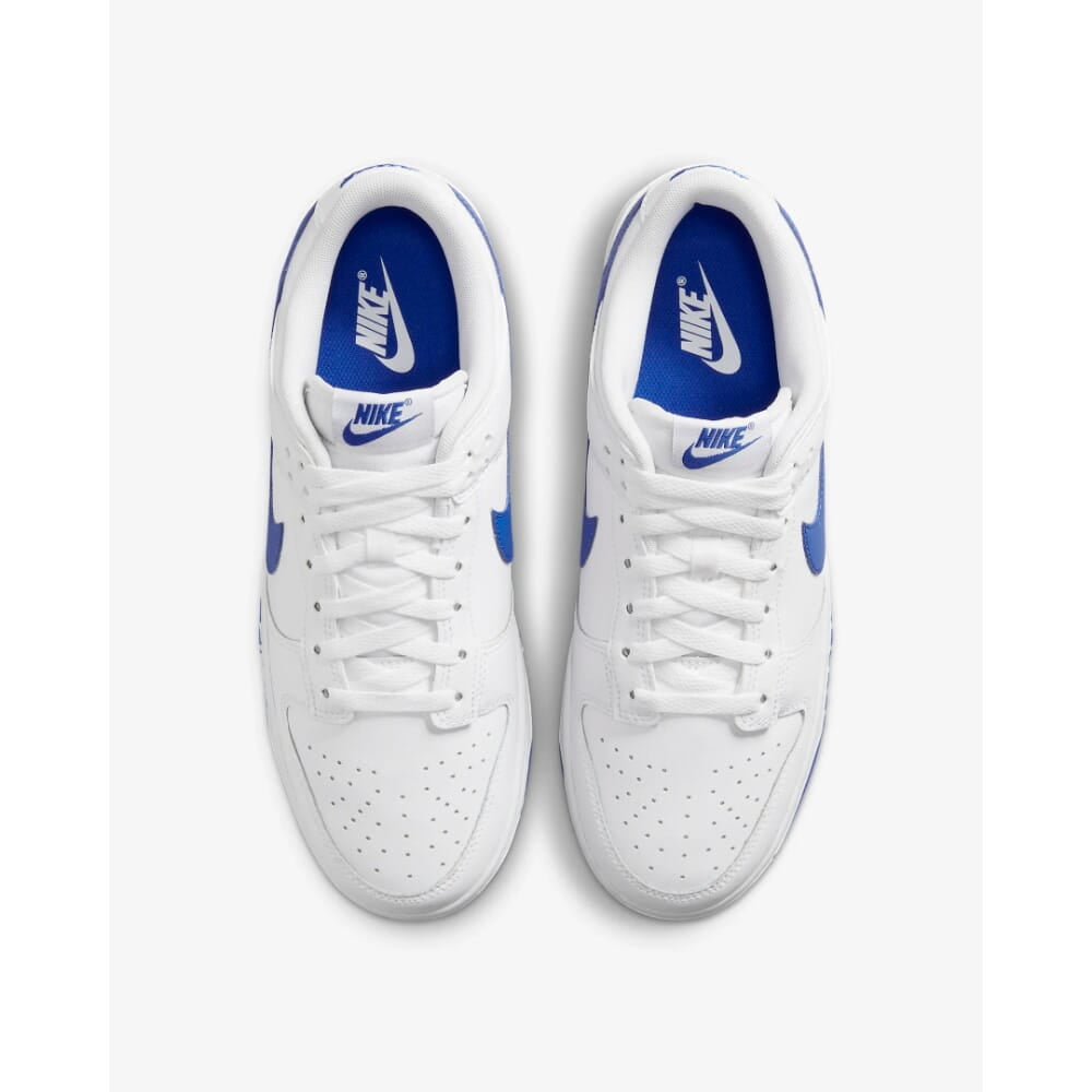 Men's Nike Dunk Low Retro White/Hyper Royal (DV0831 104) - 12