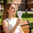 thumbnail image 1 of Handheld Small Fan Portable Mini Powerful Wind Fan Desktop Fan For Dormitory Office Home Use, 1 of 6