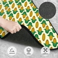 thumbnail image 3 of Yiaed Corn Print Carpet Floor Mats for Cars, Auto Accessories Front & Rear Car Floor Mats Car Floor Foot Mat Sets of 4 Pieces, 3 of 7