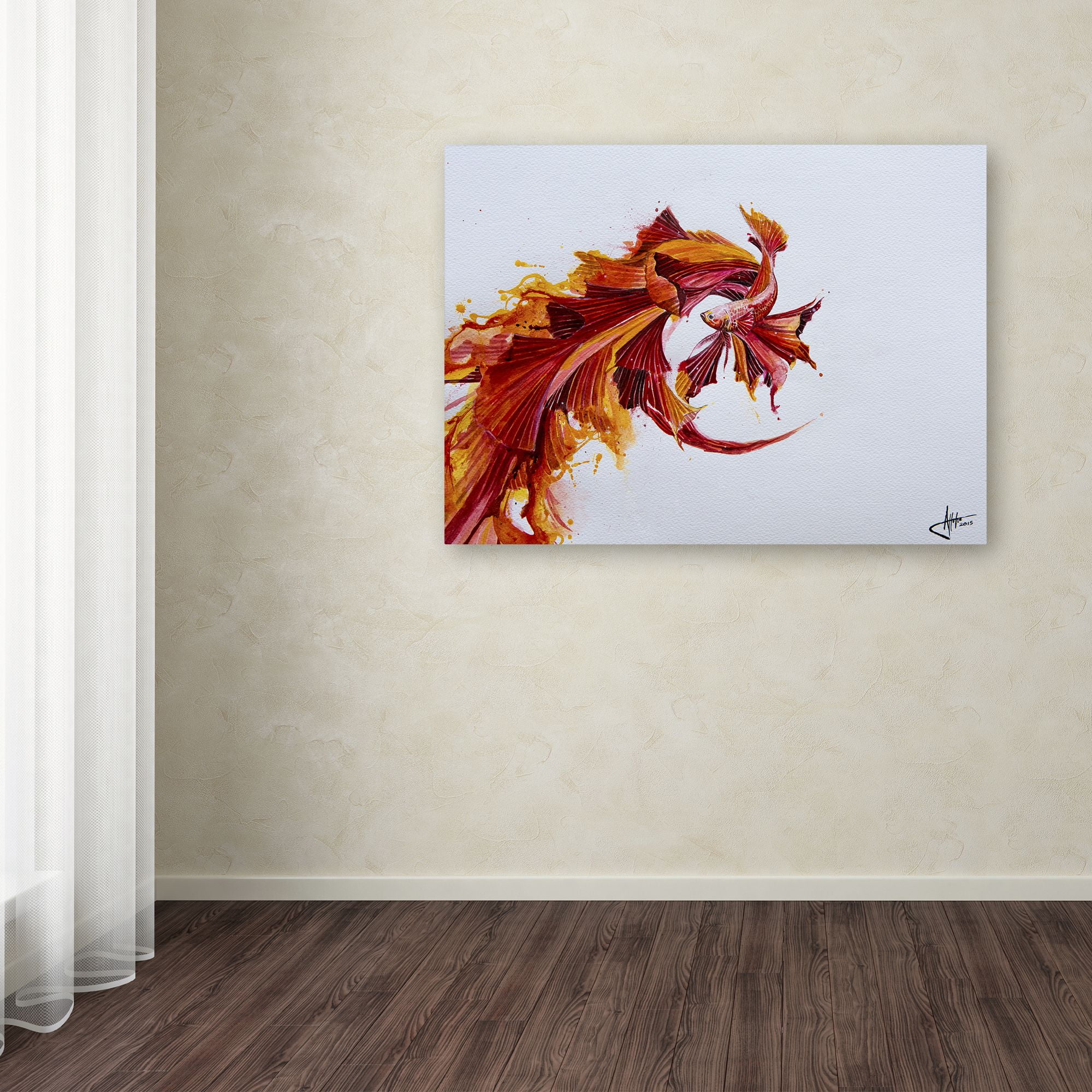 Marc Allante 'Ignite' Canvas Art 18 x 24