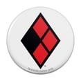 thumbnail image 1 of Harley Quinn Diamond Logo Kitchen Refrigerator Locker Button Magnet, 1 of 6