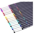 thumbnail image 1 of 18 Pcs Stylos de Journal Planificateur Stylos de Couleur Marqueurs d'Art à Pointe Fine Ensemble de Stylos à Dessin à Pointe Fine Accessoires de Stylos de Coloriage Fournitures de Rentrée Scolaire, Coloré, 1 of 5