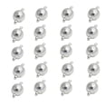 thumbnail image 1 of crativent 20 Pieces Copper Lodestone Clasps Jewelry DIY End Caps Stopper Bead, 1 of 5