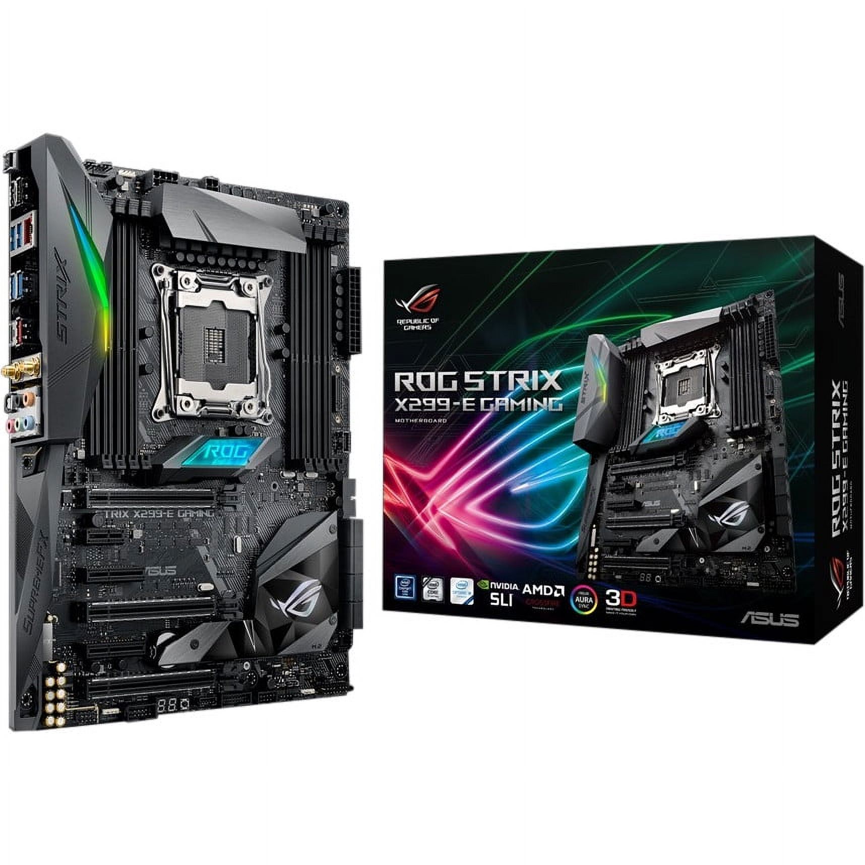 Asus Rog Strix X299-E Gaming Motherboard - ROG STRIX X299-E GAMING 