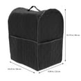 thumbnail image 2 of BESTYASH Fabric Stand Mixer Cover Black 40X36cm Dustproof And Waterproof 1 Set, 2 of 6