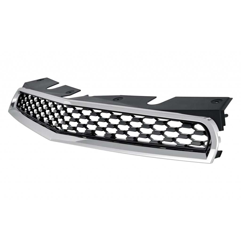 For Chevy Equinox Grille Assembly 2010 11 12 13 14 2015 | Chrome Shell w/ Painted Black Insert | Plastic | CAPA | GM1200622 | 25798744
