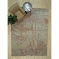 thumbnail image 4 of EORC SILVER Hand Knotted Wool Contemporary Galaxy Rug, 9'2 x 11'11, 4 of 7