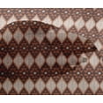 thumbnail image 4 of oneOone Viscose Chiffon Fabric Argyle Style Ikat Print Sewing Fabric BTY 42 Inch Wide, 4 of 4