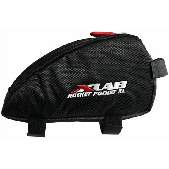 XLAB Rocket Pocket Top Tube/ Stem Bag XL Black