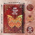 thumbnail image 2 of College Ruled Journal for Writing-B5 3D Butterfly Embossed Hardcover notebooks, 2 of 7