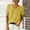 Yellow, variant on Womens Short Sleeve Sweater Professional Tops for Women Pullover Sweaters for Women Spring Sweaters Spring Business Casual Outfits for Women Business Casual Outfits Knit Short Sleeve Top