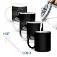 thumbnail image 4 of 3drose, Rwanda, Mountain Gorilla, No 2 Silverback -af35 Rbe0052 - Ralph H. Bendjebar, 11oz Magic Transforming Mug, 4 of 7