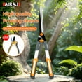 thumbnail image 6 of AIRAJ Long Handle Pruning Shears for Tree Trimming, Stainless Steel Hedge Clipper with Ergonomic Grip for Thick Branches, 6 of 6