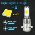 thumbnail image 3 of White BRIGHT LED Bulbs For GL1500 Goldwing FOG Lights, BBP 52-595 1988 - 2000 SE,6000K Super Bright, 3 of 9