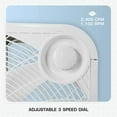 thumbnail image 6 of Hurricane 20 Inch Classic Series Floor Box Fan with 3 Speed Settings, Black, 6 of 7
