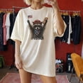 thumbnail image 4 of America Raccoon Shirt, Funny Patriotic Hot Dog 4th Of July Tee, Cute USA Comfort Colors T-Shirt, 4 of 7