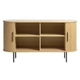 thumbnail image 5 of Unique Furniture Modern 2-Door Slideboad in Natural Oak, 5 of 9