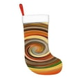 thumbnail image 2 of Naloa Colorful Swirl Christmas Stockings Decorations, Xmas Ornaments, DIY Personalized Farmhouse Decor for Home Family Party Tree, 2 of 7