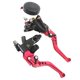 thumbnail image 4 of Freno Ajustable Embrague Palancas Cilindro 7/8 Pulgada (22mm) Universal para Sport bike / Street bike / Scooter / Dirt Bike rojo Baoblaze Juego de palancas de embrague de freno, 4 of 4