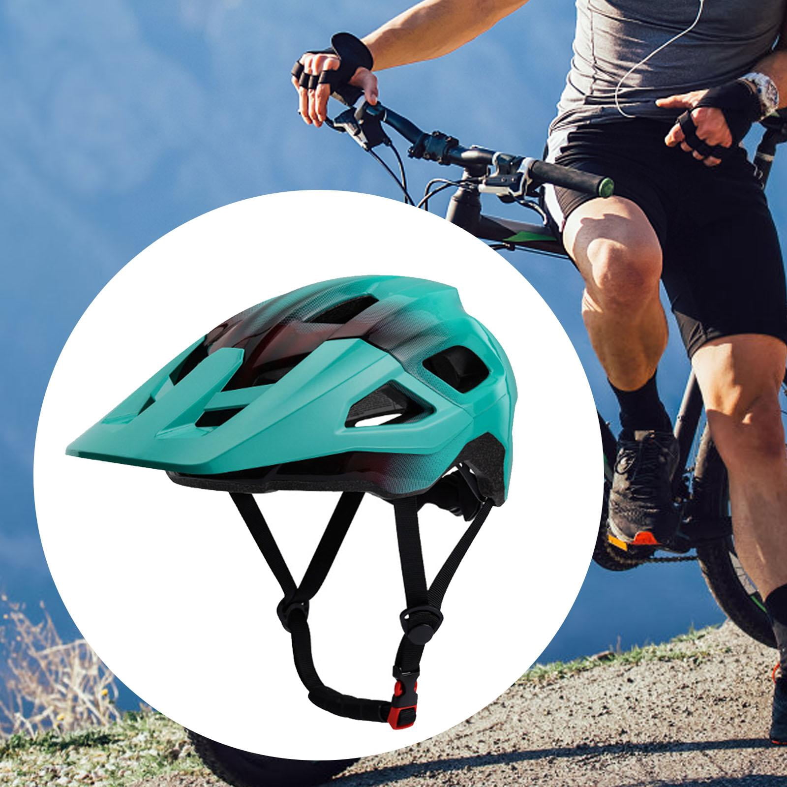 kesoto Bike Helmet for Adult Cycling Equipment Outdoor Adjustable Head Circumference Breathable Riding Helmet Cycling Helmet Lake Blue
